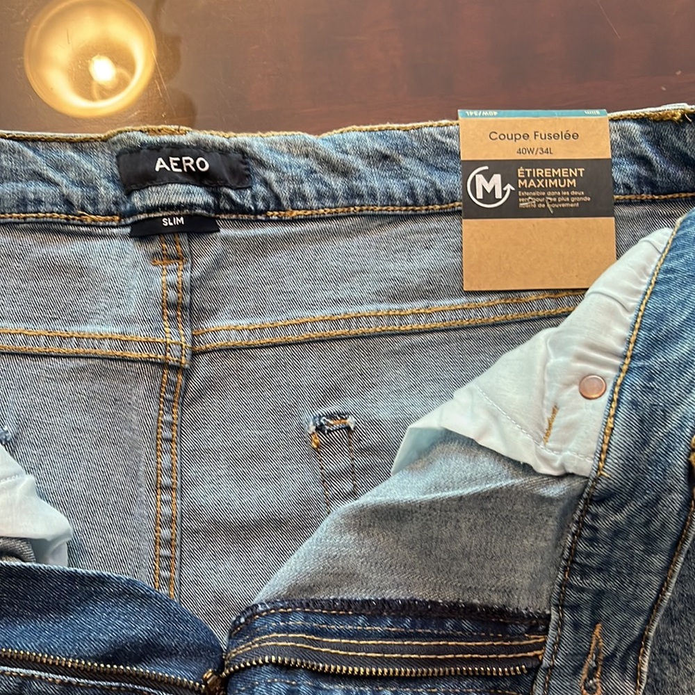 AEROPOSTALE Slim size 40W 34L. New with tags - Picture 4 of 9